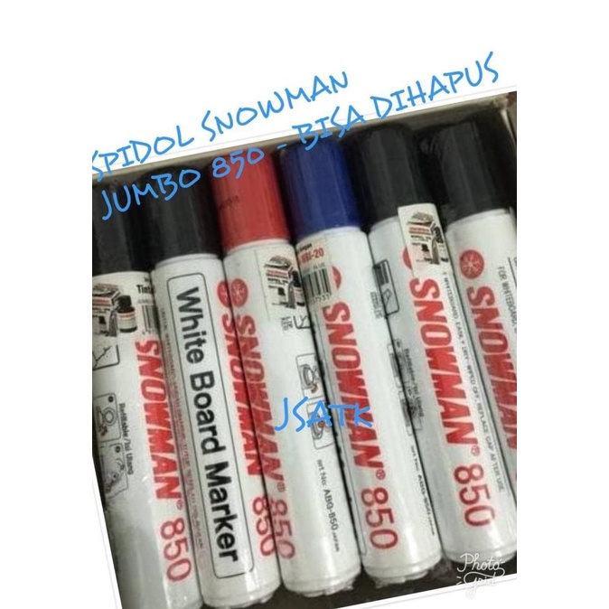 

SPIDOL SNOWMAN JUMBO 850 BISA DIHAPUS PER LUSIN