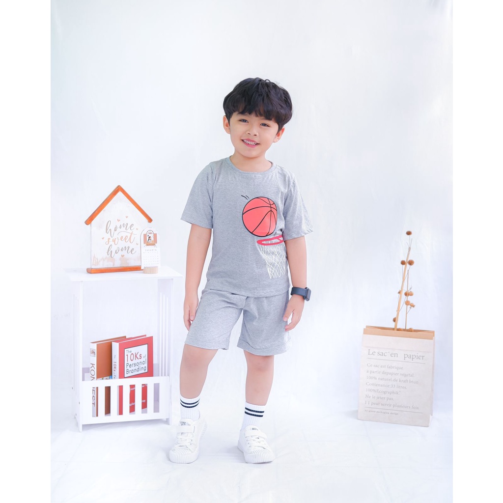 SET KEANU BY SMILEE 1-5 Tahun Setelan Anak Lakilaki Setelan Baju Anak