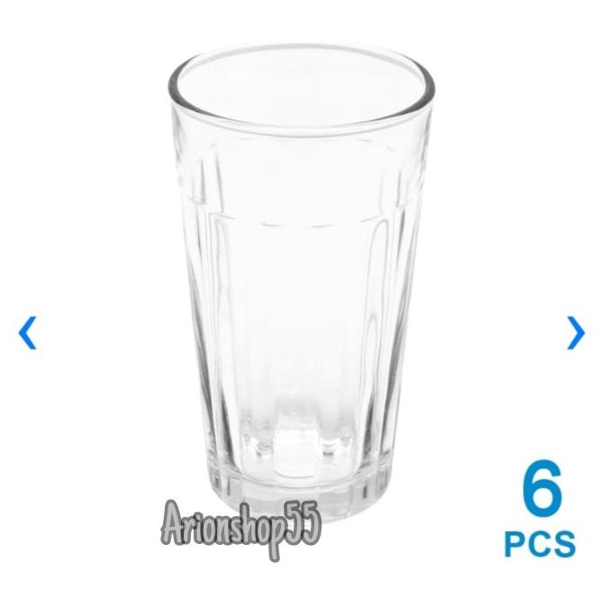 ] Set 6 Pcs Duratuff Gelas Libbey 355 Ml Brand USA