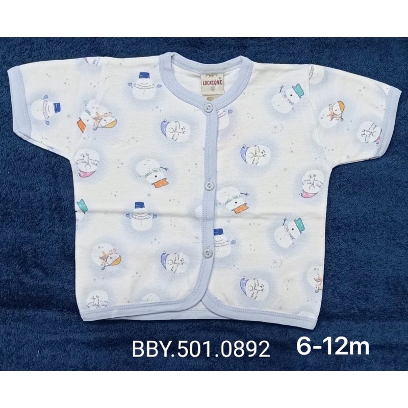 1 PCS baju bayi 0-12bln KATUN/ Perlengkapan bayi / Baju bayi / atasan bayi