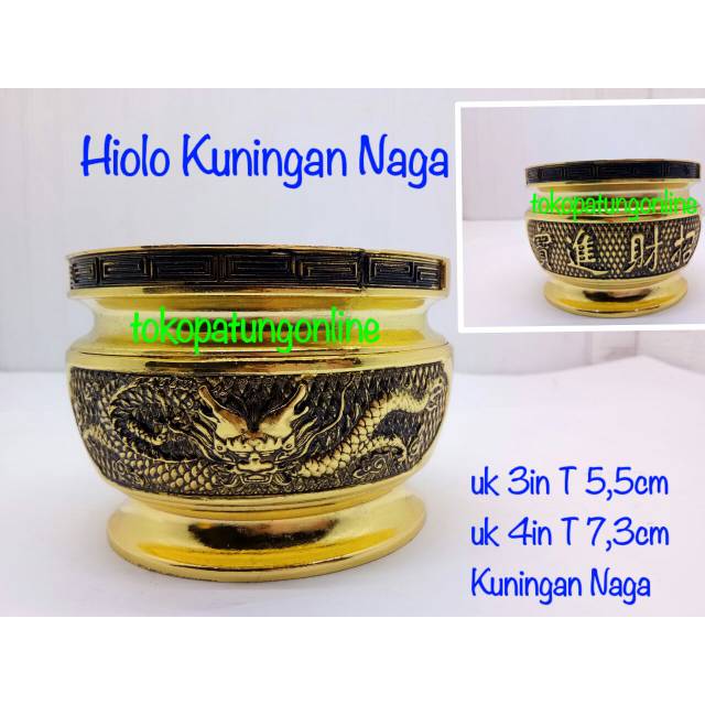 Hiolo Kuningan Naga Import 3in