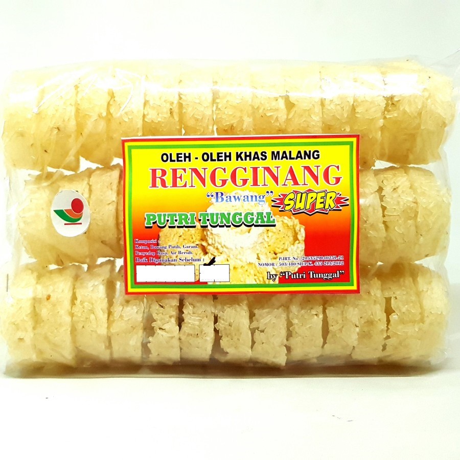

PUTRI TUNGGAL RENGGINANG BAWANG SUPER 550gr MENTAH
