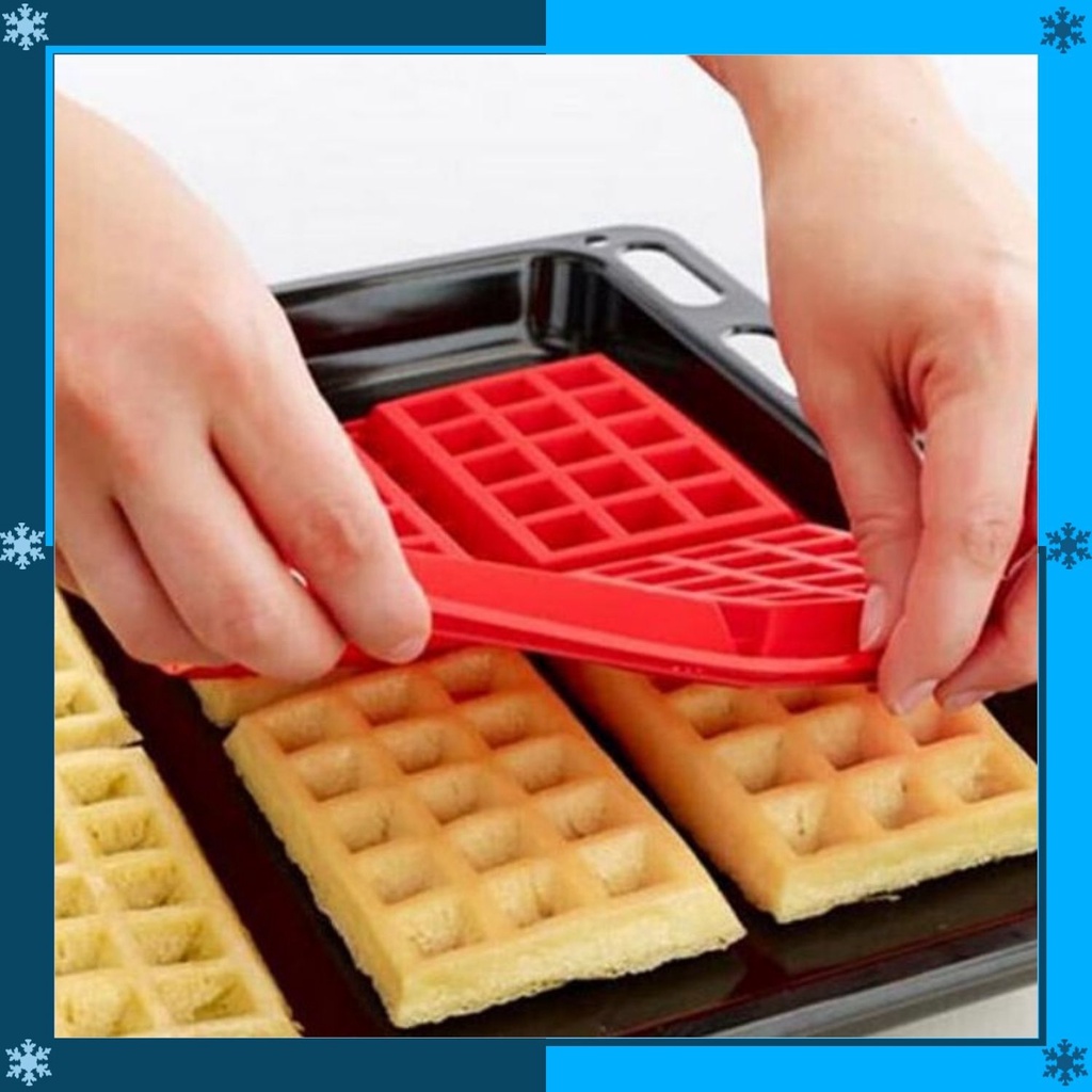 Cetakan Waffle - Cetakan Croffle - Cetakan Wafel - Alat Cetak Cetakan Pencetak Pembuat Waffle Croffl