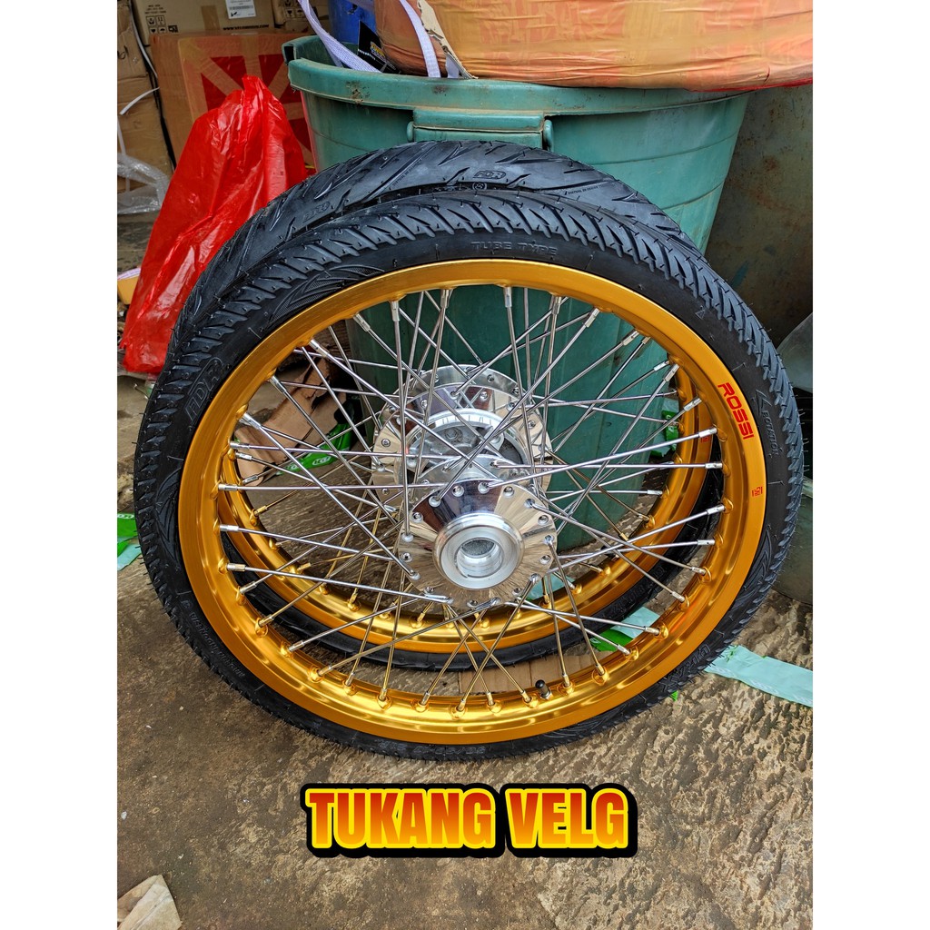 Velg jari jari Jupiter MX new 135 sepaket plus ban