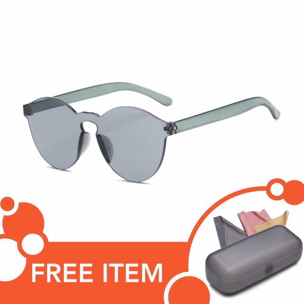 Anti UV 400 Sunglasses Eye Cat - Kacamata Pria &amp; Wanita Hijab Korea- ISL ( Group ) FREE BOX KACAMATA