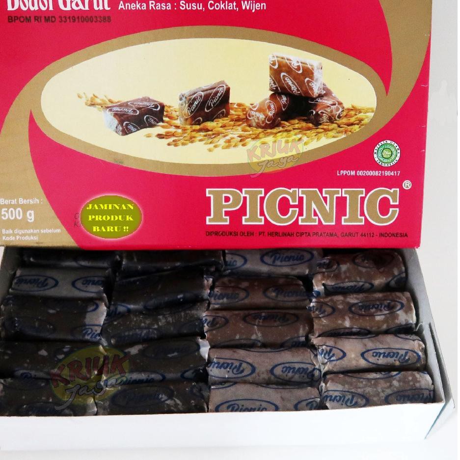 

ERH DODOL GARUT PICNIC ORIGINAL SPESIAL QUALITY 500 Gram CHT (Laris)