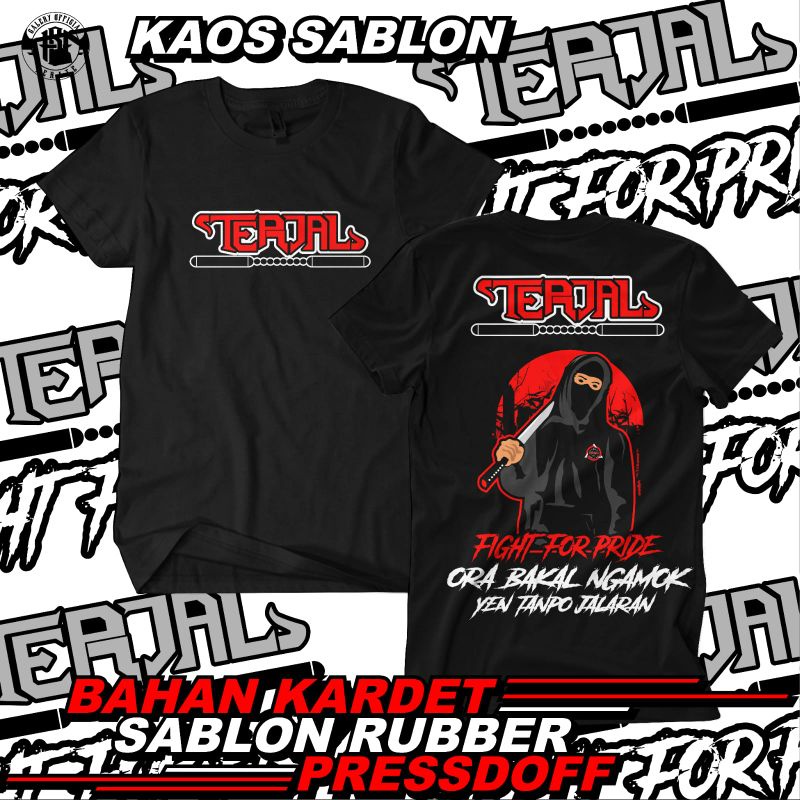 KAOS PSHT-KAOS TERATE-KAOS SH-KAOS TERJAL-KAOS DISTRO-KAOS MURAH