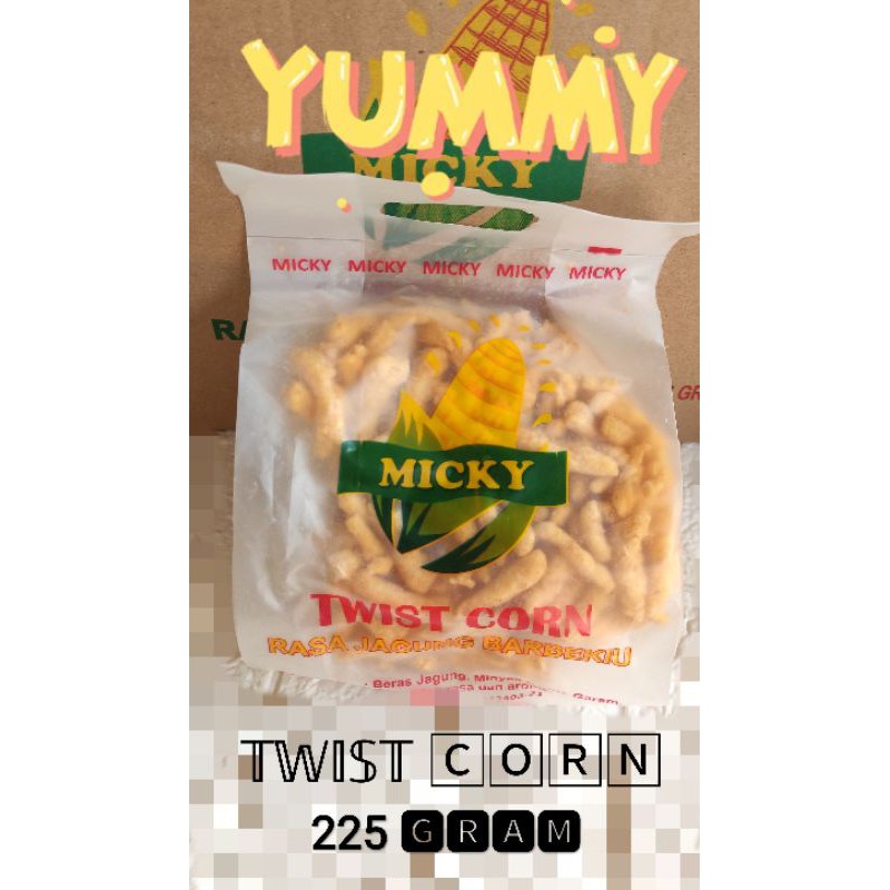 

Twistcorn jagung bakar sangat persis Che**os 225gram