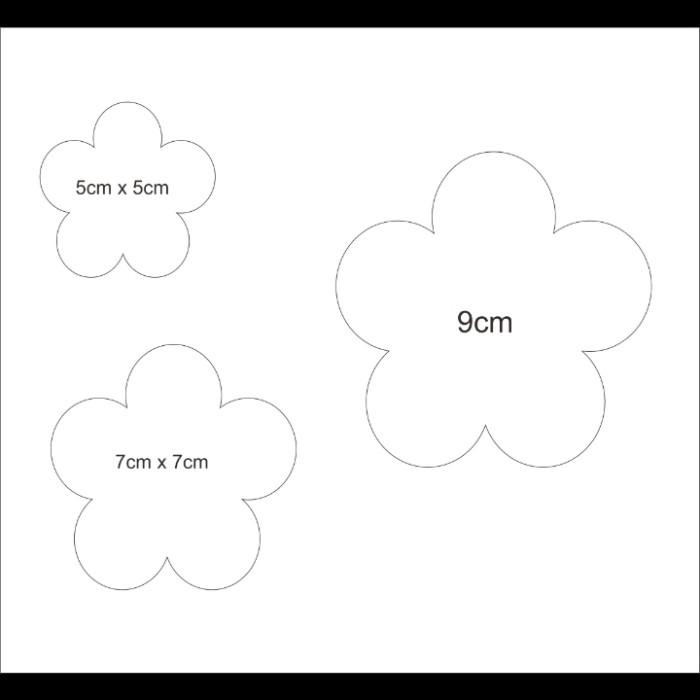 

pisau pond bunga 3item