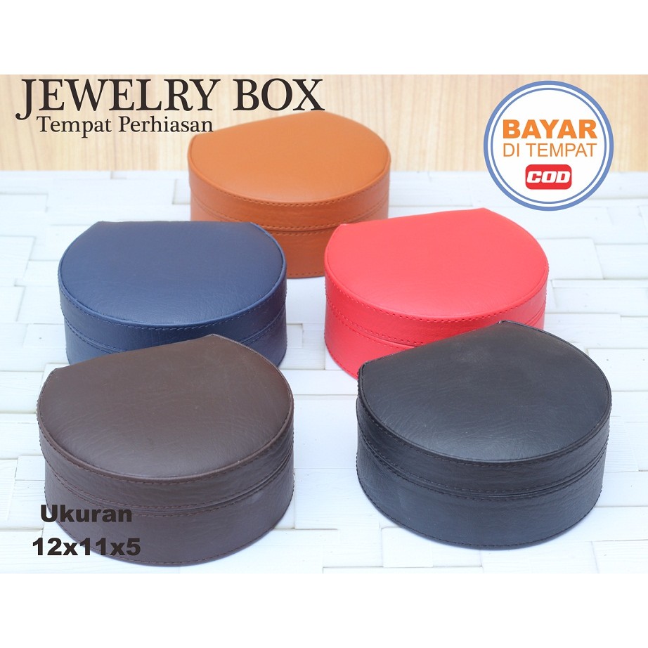 Jewelry Box, Kotak Tempat Perhiasan, Mini Simple Jewelry Box - Full Collor