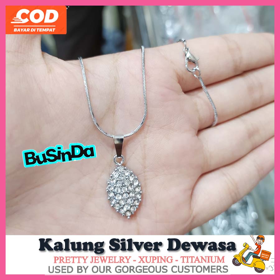 Kalung Wanita Liontin Xuping Silver