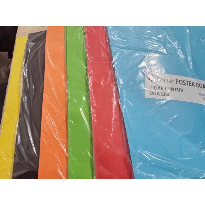 Kertas Asturo Forte Warna  2 sisi isi 5pcs