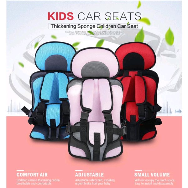 Terbatas kursi mobil bayi anak portable safety belt bayi warna biru JY61