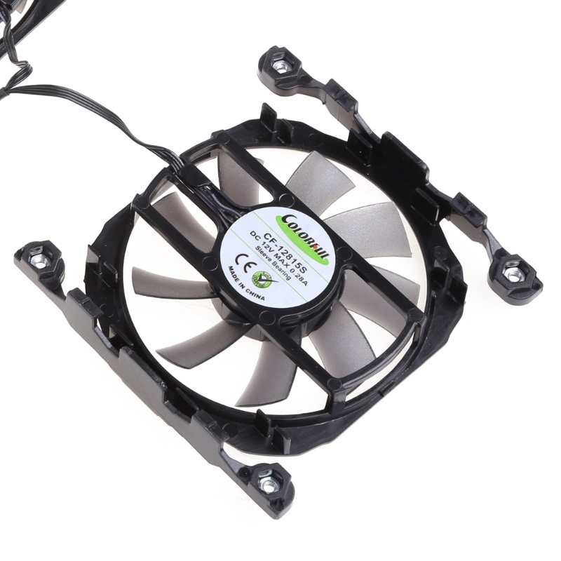 Bt 1pasang L196 8015PWM-4P Untuk DC 12V 0.45A Graphics Card Cooling Fan Untuk Inno3D 260 GTX 750ti GTX660 Gtx750