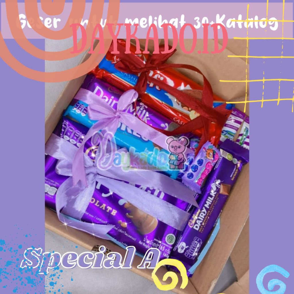 

hampers coklat cadbury silverqueen greentea kit kat murah original natal valentine valentin kado gift box box natal idul fitri pacar sahabat gebetan suamik istri cewek cowok romantis