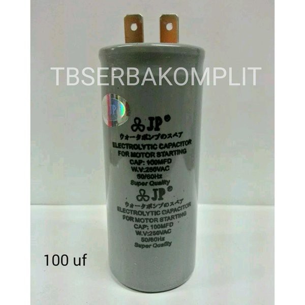 Kapasitor 100 MFD 250V AC Motor Starting Capacitor 100uf 250Vac 100 uf 100mfd 250 V AC Electrolytic