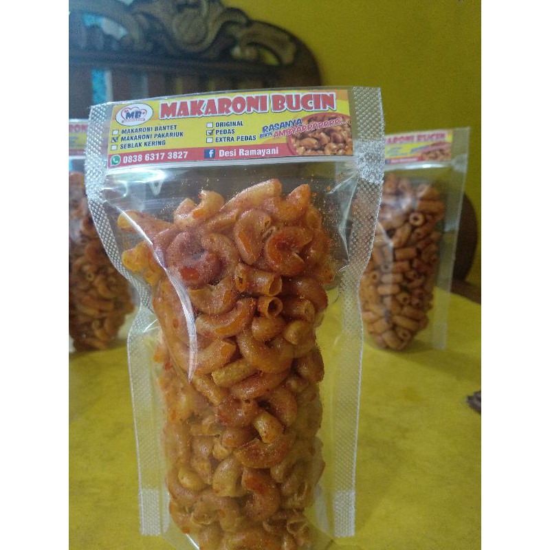 

Makaroni Bucin Pakariuk Dan Bantet 100 Gram