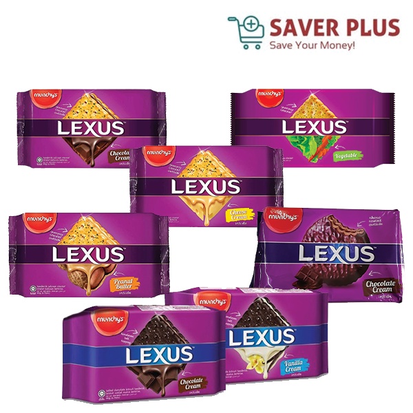 

Biskuit Munchys Lexus 190 gr - Biscuit Lexus Asli Malaysia