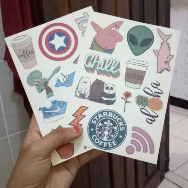 

Sticker tumbrl murah | stiker aestetik | sticker pack
