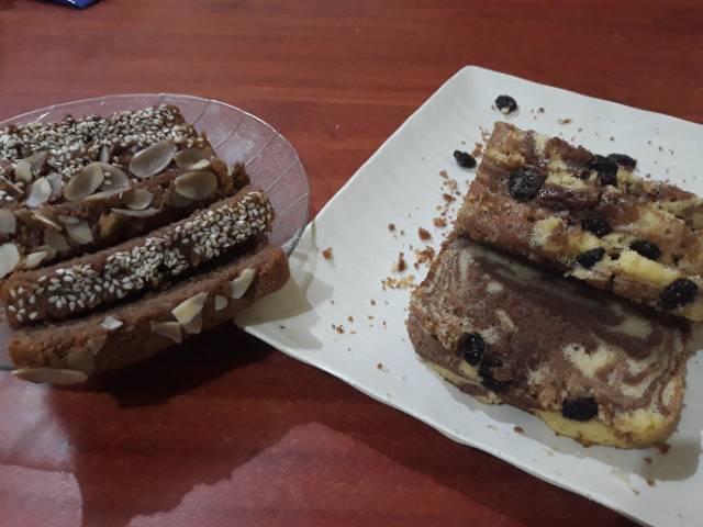 

Bolu pisang coklat home made