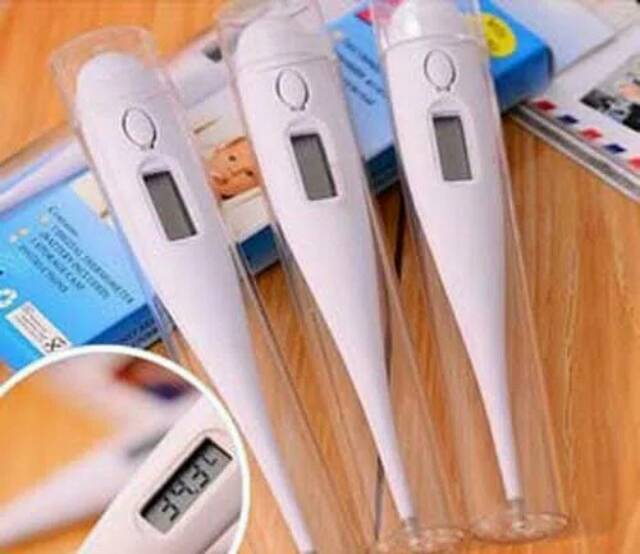 Termometer Suhu Badan Anak Panas POLOS Digital - Thermometer Baby Children