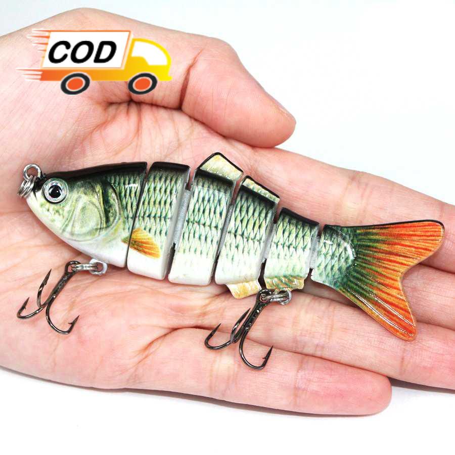 Umpan Pancing 2 Kail Bentuk Mirip Ikan Hidup Bisa Bergerak Nyata Dalam Air Cepat Dapat Pemangsa | Al