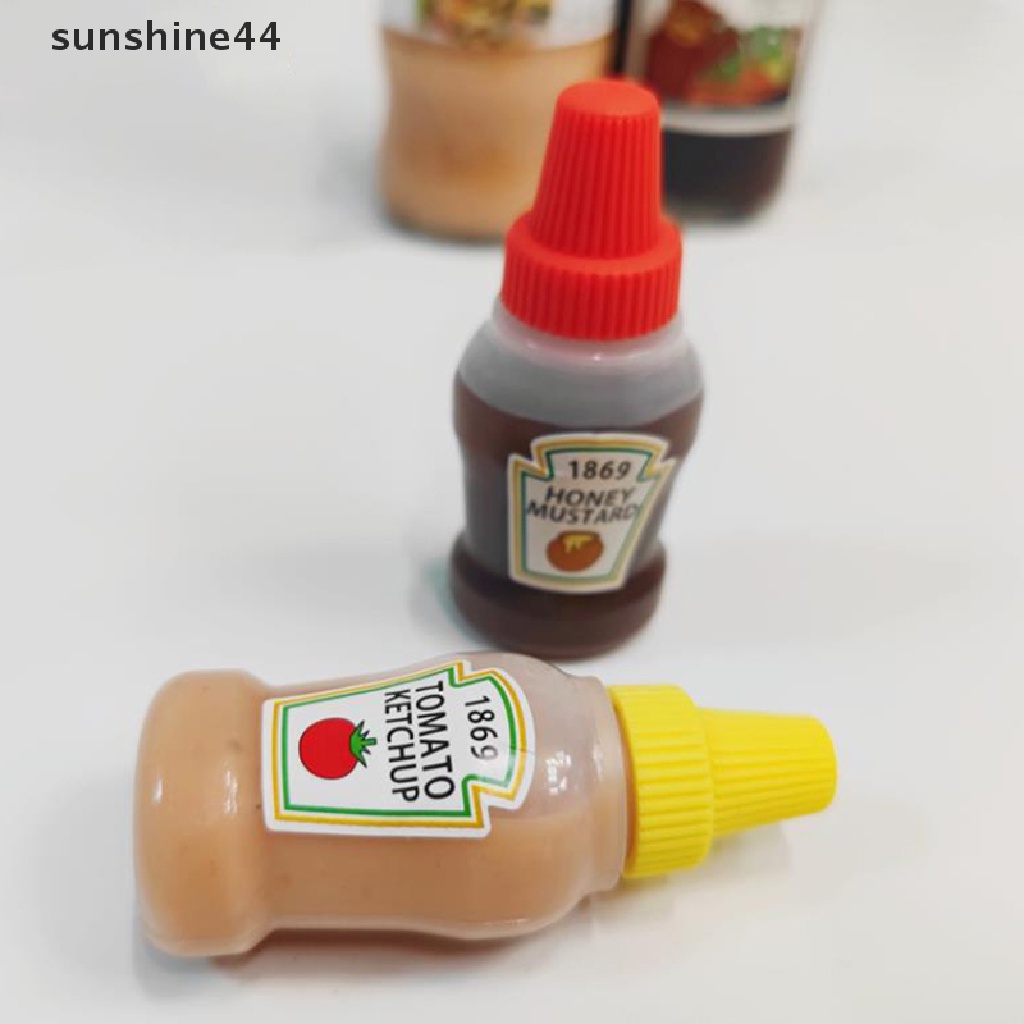 Sunshine 2pcs Botol Saus / Minyak Tomat / Salad Mini Portable 25ML