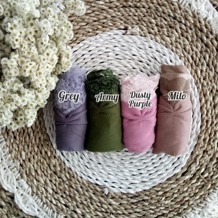 Inner Bandana Ciput Dalaman Kerudung Risty Renda