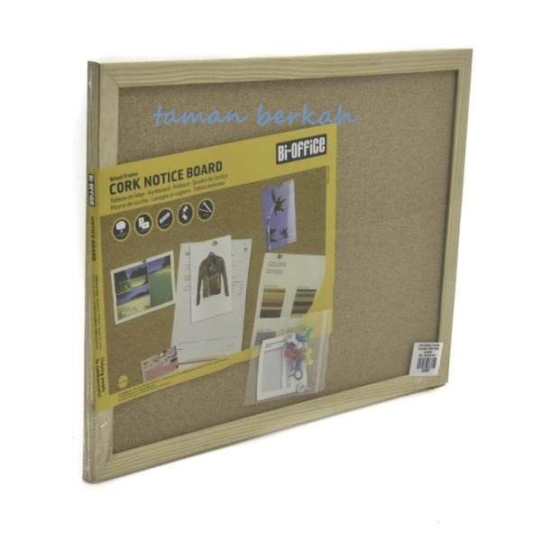 

Jual papan informasi corkboar pin board - 60x45 cm Diskon