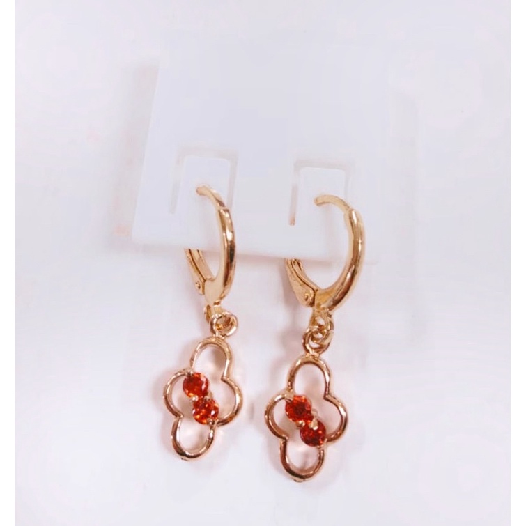 Anting wanita//anting permata//anting gantung//anting jurai //perhiasan wanita