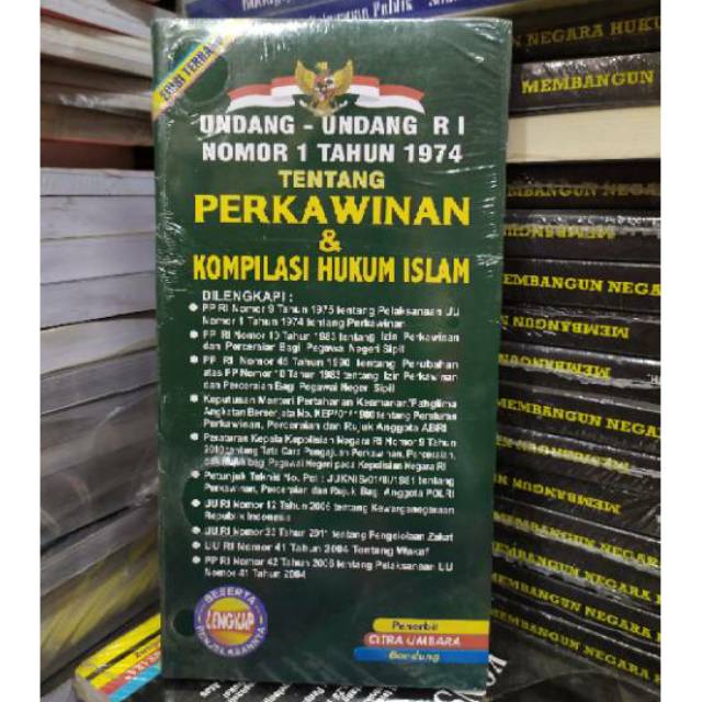 UU RI no 1.Th 1974 ttg Perkawinan & kompilasi hukum islam