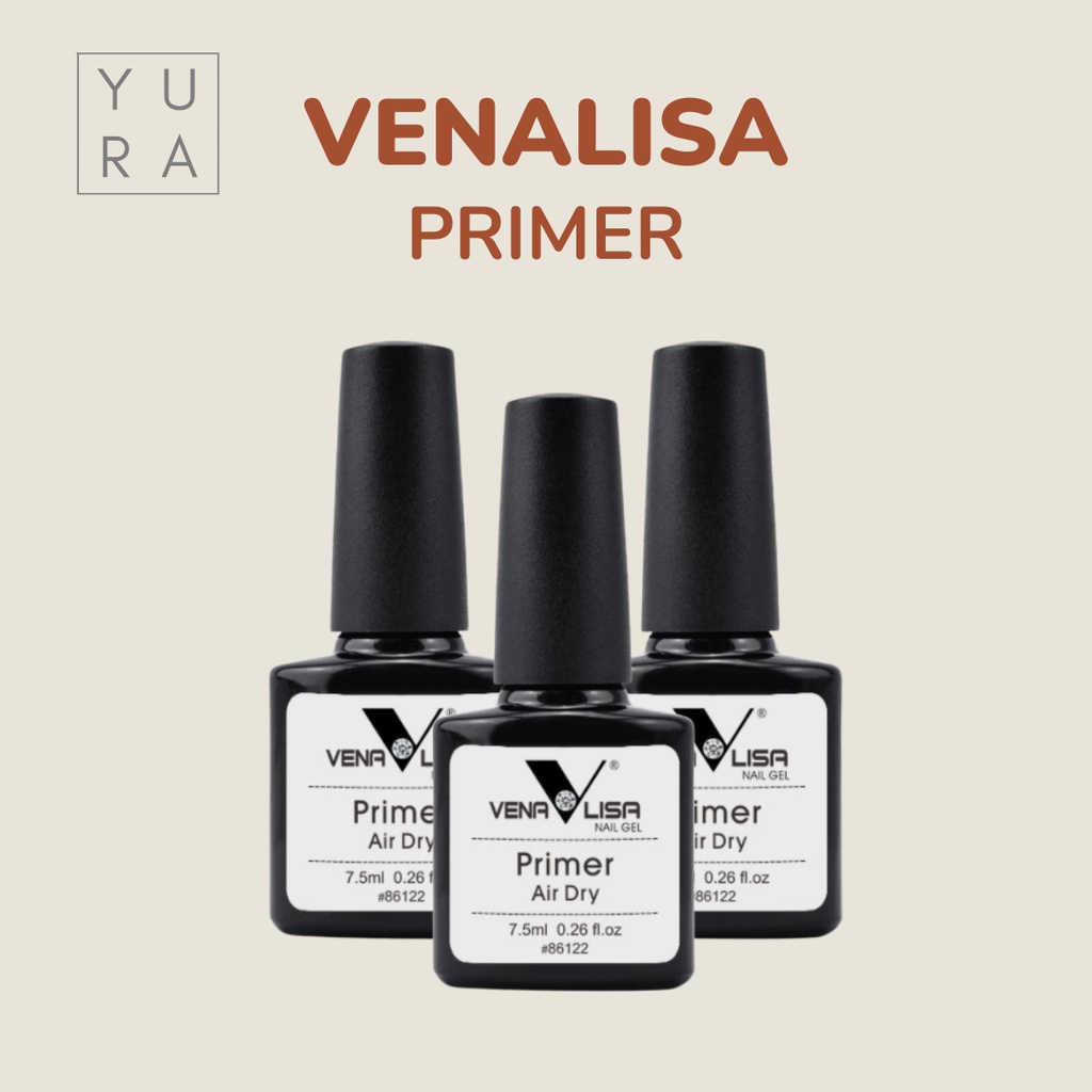 Venalisa Primer, Base Coat, Top Coat, Top Tempered, Top Matte 7,5 ml UV LED Kutek Gel Polish