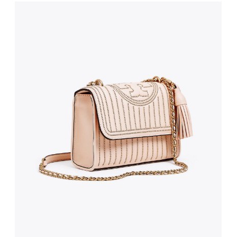 Ta0 Selempang Tory Burch Fleming Mini Stud Medium Convertible Shoulder Bag Original