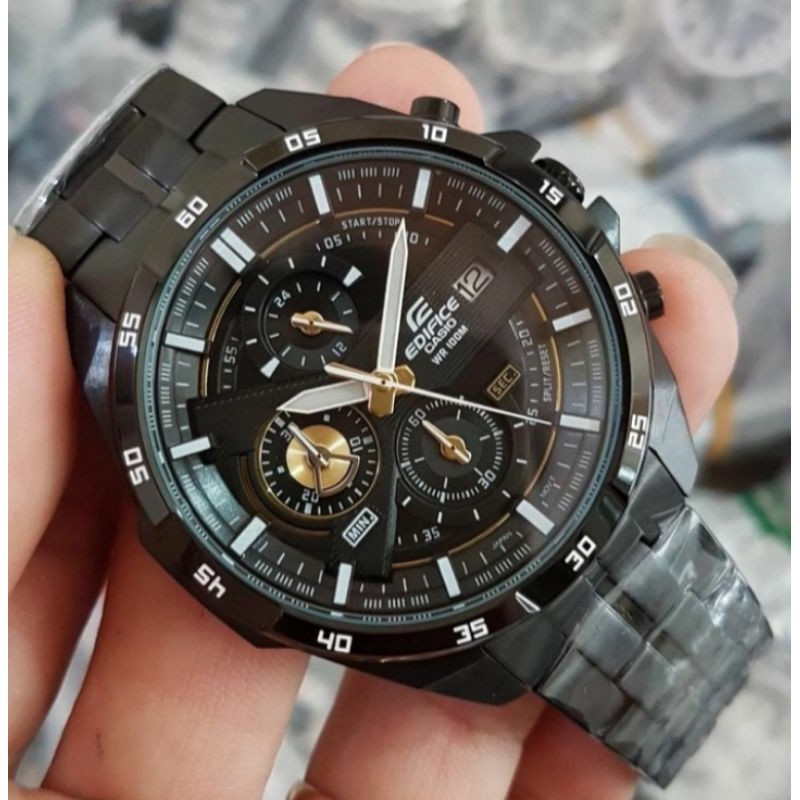 Jam Tangan Pria CASIO Edifice EF556 Black