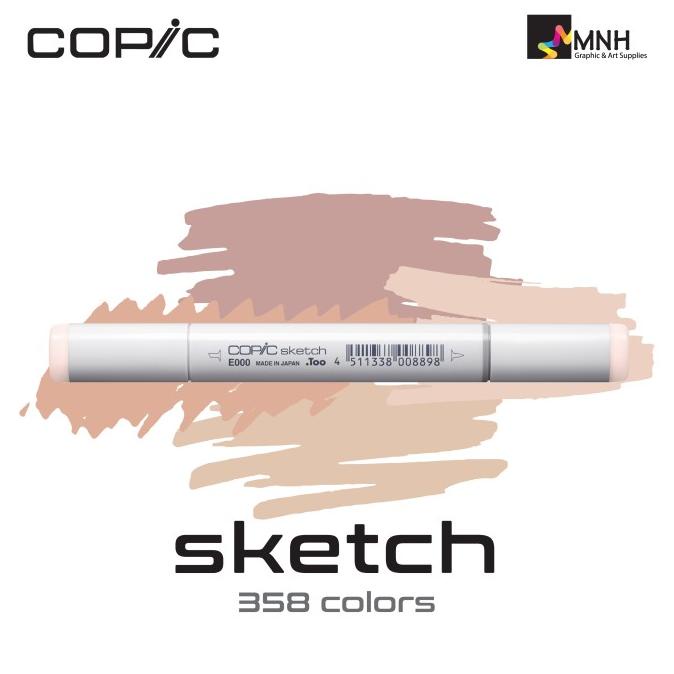 

(BISA COD) Copic Sketch Marker Earth Series (Satuan) E0000 BIG SALE Kode 293