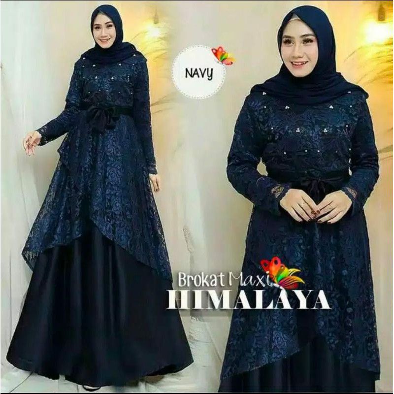 GAMIS BRUKAT/MAXI/GAMIS/HIMALAYA/FASHION WANITA/BRUKAT
