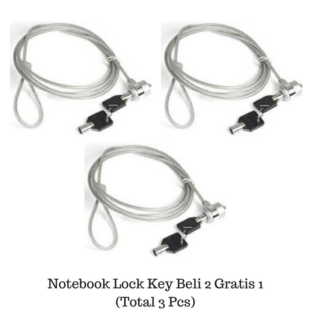 Notebook Lock Key Beli 2 Gratis 1