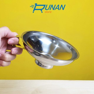 Corong Stainless Besar 14cm 45mm Selai Funnel Makanan Corong Kopi Besi