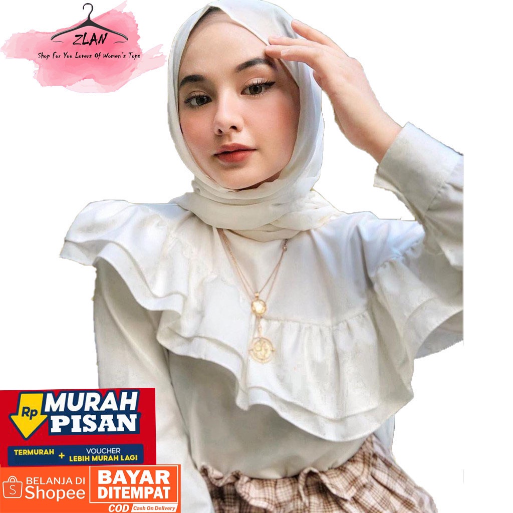 Baju Imfort Wanita Narin Blouse Syakila