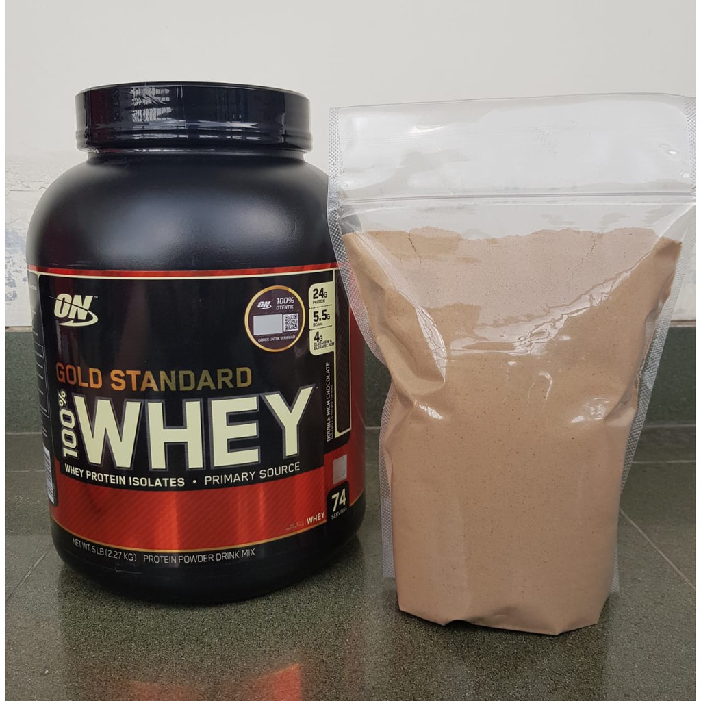 On Optimum Nutrition Whey Gold Standard 1 Lbs (450 gram)