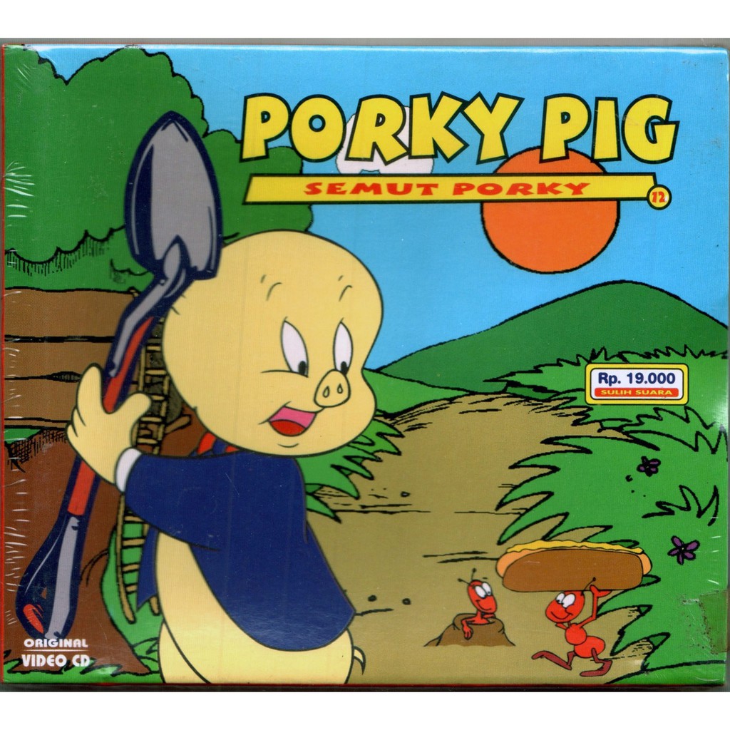 VCD ANAK- PORK PIG SEMUT PORKY