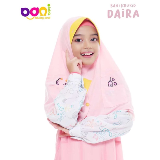 krukid Daira Bani batuta/kerudung anak lucu/Bani batuta/new
