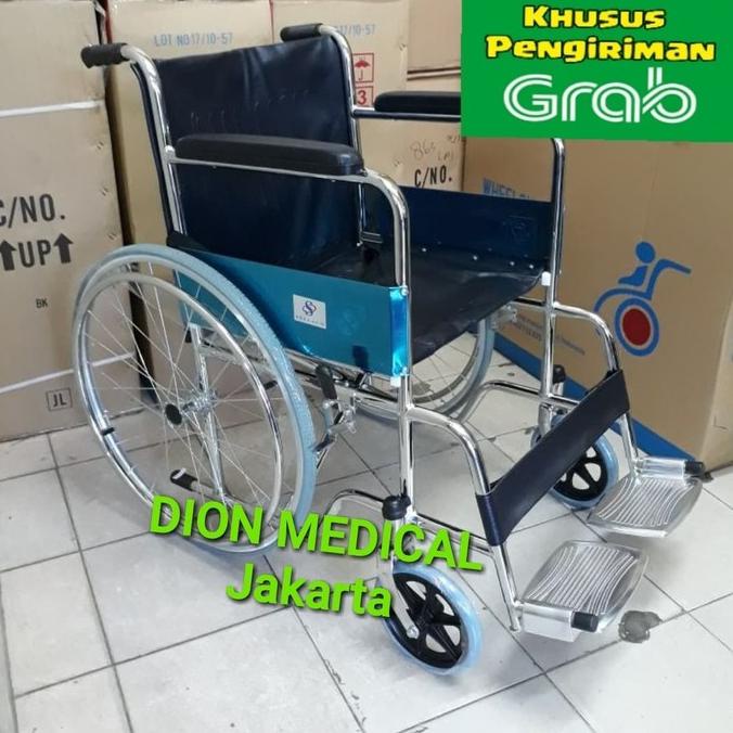 KURSI RODA STANDART MURAH SIAP KIRIM PAKAI GRAB BIKE
