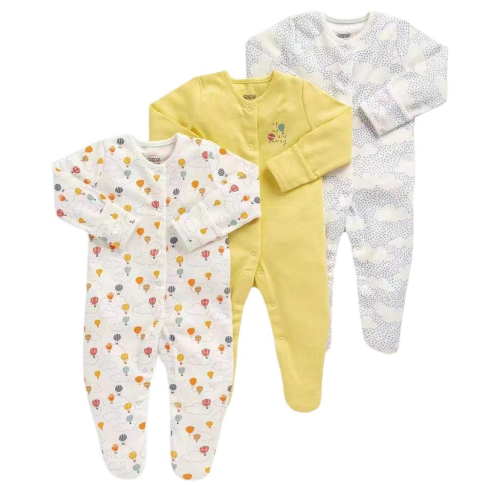 MEMORYLIFE SLEEPSUIT 3IN1 / SETELAN BAYI / PIYAMA BAYI