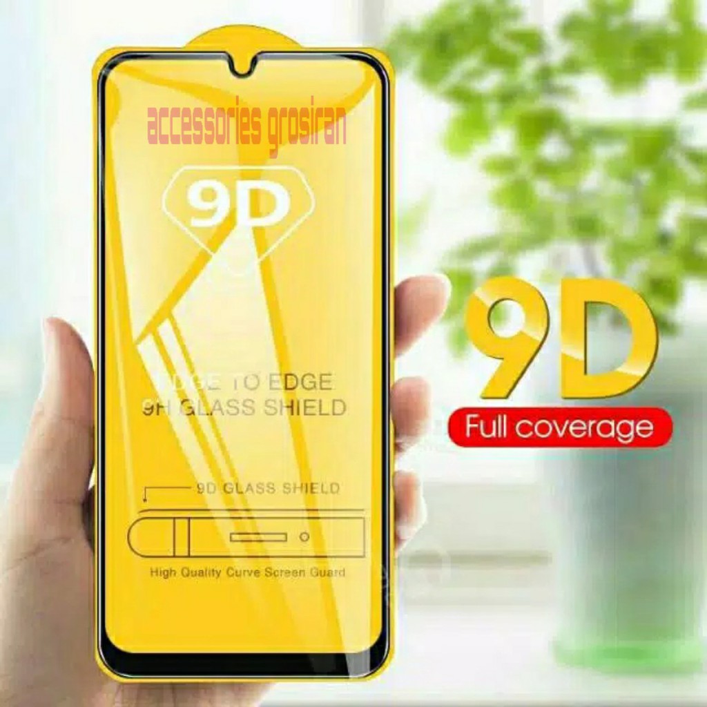 TEMPERED GLASS 5d full lem VIVO V11 V11I i HITAM PUTIH screen protector guard