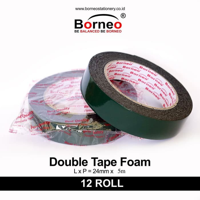 

Borneo double foam tape 48mm x 5m