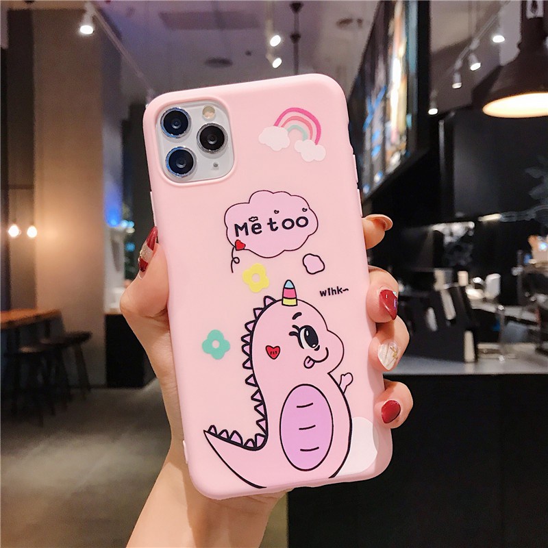 Dino L Printing Softcase Printing Oppo neo7 f1s a1k a7 a5s f9 vivo v9 y83 y71 y53 y93 redmi 4a 7a 6a