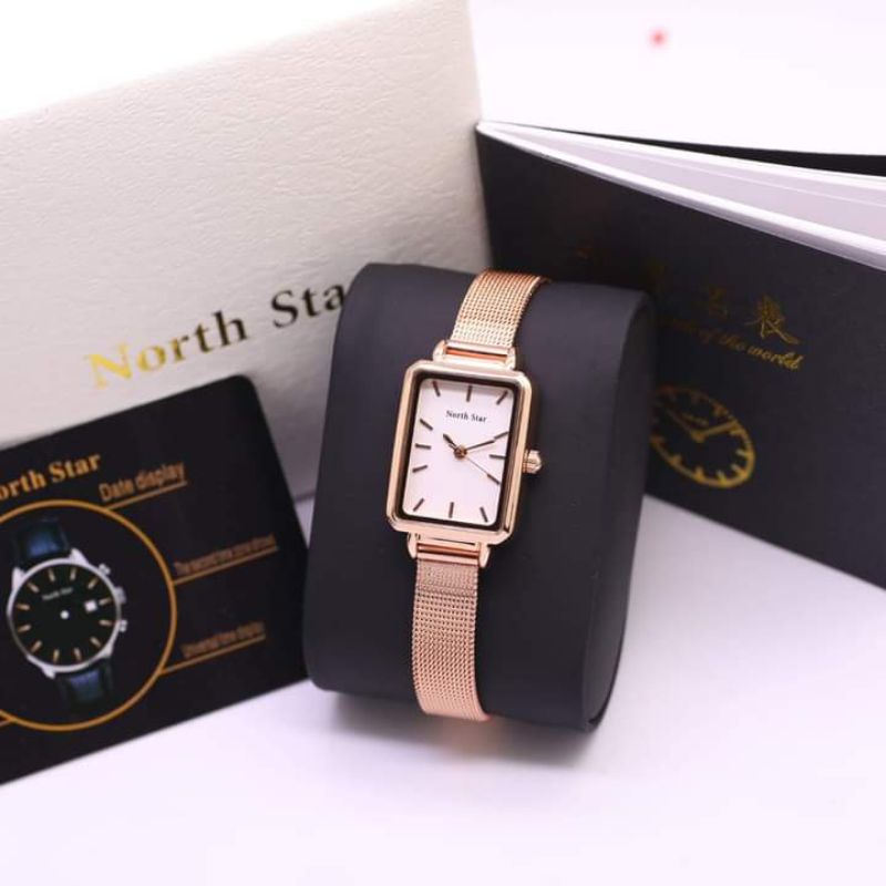 ➡️ BISA COD ✅ JAM TANGAN WANITA NORTH STAR ORIGINAL 2CM JAM FASHION-JAM TERLARIS