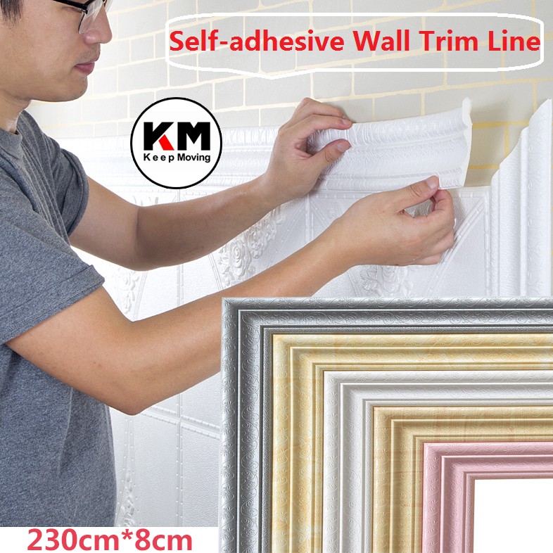 KM Wall Border List Wallpaper Wallborder Foam 3D-3