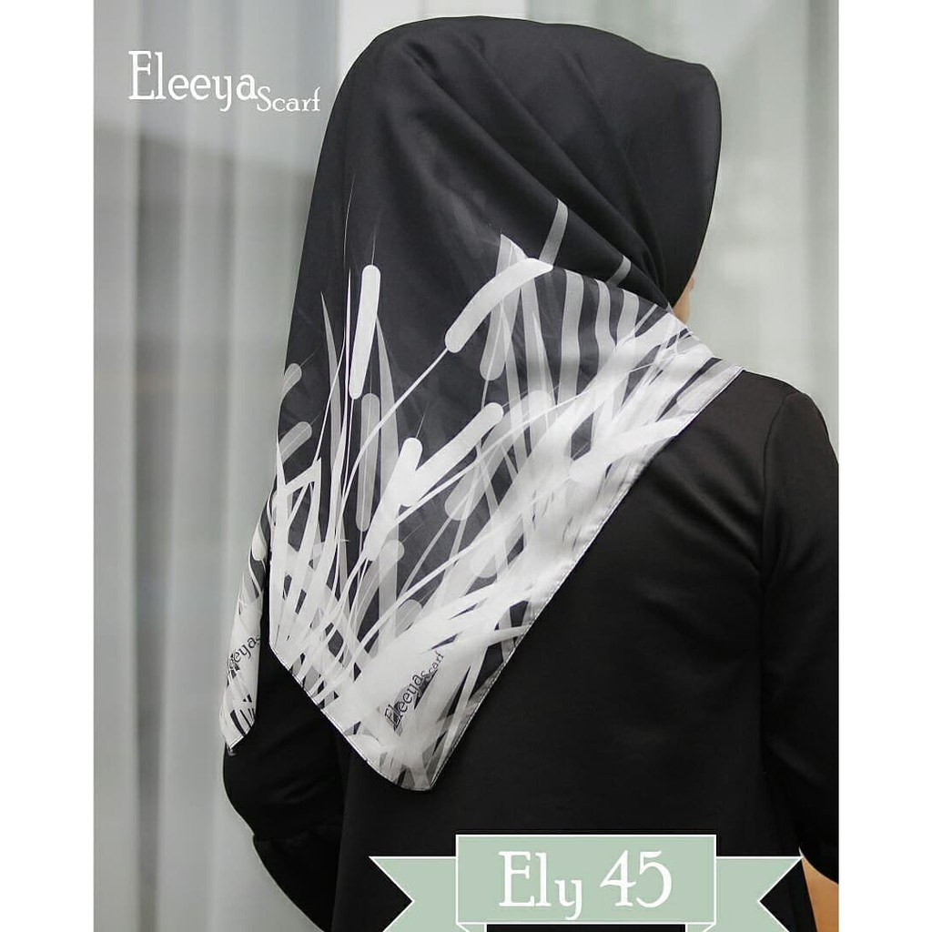 HIJAB SEGIEMPAT MOTIF PRINTING II Eleeya Scarf ELY 45